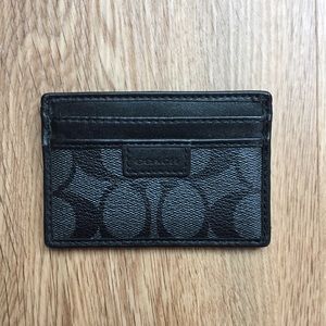 Coach men’s card holder